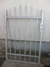 Zinkovaná branka- výprodej, poslední skladem