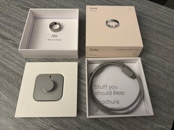 Oura ring 4 brushed silver vel. 11