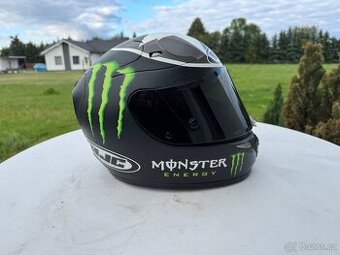 Helma HJC RPHA-10 Monster Energy, Ben Spies replica