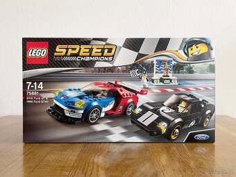 nové Lego Speed Champions 75881 2016 Ford GT & 1966 Ford GT4