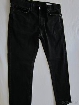 Pánské černé džíny vel. 54