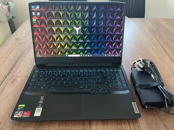 HERNÍ Lenovo 15.6"-RAM 16GB-GTX 1650-Ryzen 4600H-SSD 512GB