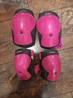 Kolečkové brusle 34-36 +chranice