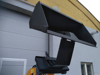 hydraulická lžíce prodloužená na mini nakladač