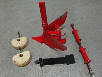 Vari hrobkovací radlička+držák,osa,poloosa, závaží