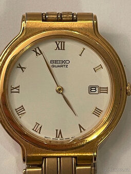 Hodinky Seiko, strojek Quartz, čiselnik 35mm. Plně funkční.