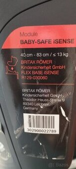 Vajíčko s isofixem britax romer