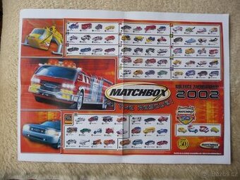 PRODÁM KATALOG MATCHBOX 2002 PLAKÁT OBOUSTANÝ