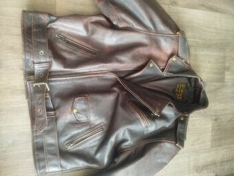 Moto bunda na motorku poctivá kůže krivak