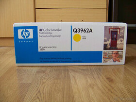 Originální toner výrobce HP do tiskárny Q3962A (No.122A) žlu