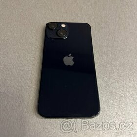 iPhone 13 mini 128GB černý, pěkný stav, 12 měsíců záruka