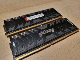 Kingston FURY 16GB KIT DDR4 3600MHz CL16 v záruce 116 měsíců