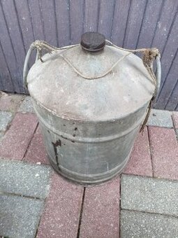 Prodám starou pozinkovanou nádobu