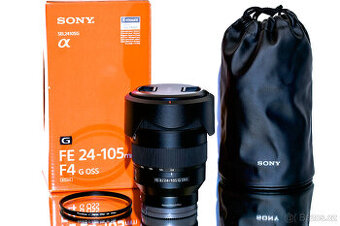 Sony FE 24-105 mm f/4 G OSS + UV filtr TOP STAV