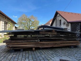 Borovicové fošny a směs tvrdého dříví - 1