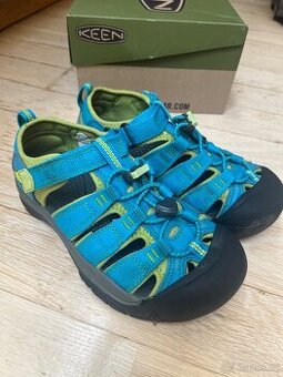 Keen Newport H2 vel.34 hawaiian blue/greenglow