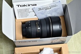 TOKINA 16-28 mm f/2,8 AT-X SD PRO IF FX pro Nikon F