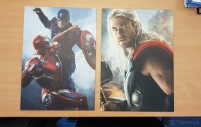 Plechové plakáty Marvel - 1