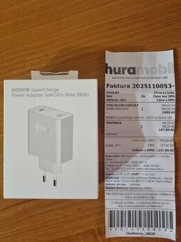 Originální rychlonabiječka 100w Honor
