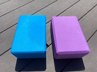 Kostky na yogu - 10,5 a 7,5 cm - 1