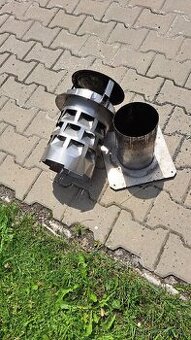 Komínová stříška nerez - 1