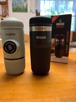 Kávovar Wacaco nanopresso + Barista Kit adaptér + pevný obal