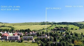 Prodej bytu 2+1 (55,3 m²) po rekonstrukci ve Verneřicích