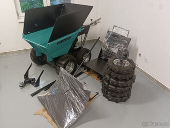 Nový Minidumper B&S s el. start. a spostou příslušenstvím -