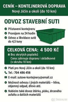 LIKVIDACE STAVEBNÍ SUTĚ