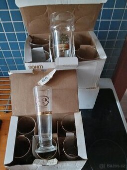 Sklenice 0,4l Kingswood 12ks + BLACK HILL PIVNÍ APERITIV (0,