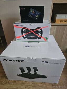 Fanatec CSL Elite Pedals V2 + Ulanzi stream deck