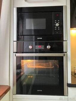 Vestavná mikrovlná trouba Gorenje BM 5240 AX černá/nerez