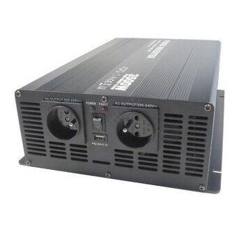 Měnič napětí 24v - 230v 3500w