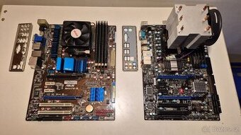 💻 Prodám 2x základní desku s CPU a RAM – funkční, cena doho