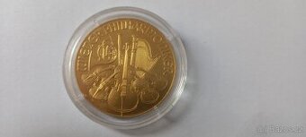 Zlatá investiční mince Vídeňská filharmonie 1Oz