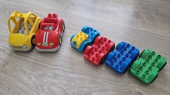 LEGO duplo auta a podvozky