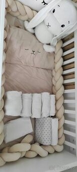 Set lůžkovin, povlečení, prostěradla i nepromokavé