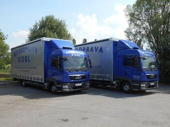 Řidič sk. C, MAN TGL (Praha,Český Brod,Hradec K.,Mohelnice)