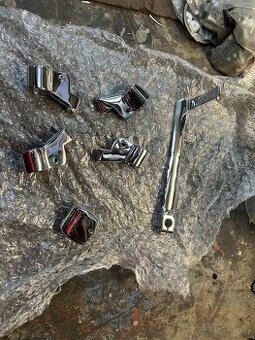 Jawa ČZ MZ Pionyr TOP chromované původní originál díly