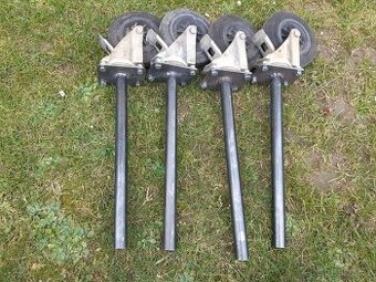 Pojezdová kolečka k lešení