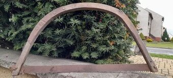 Historická dřevěná ruční pila