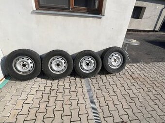 Pneumatiky i s disky 225/75/16 C na Fiat Ducato,Citroen