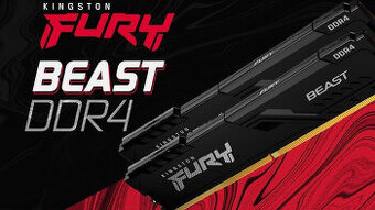 Herní RAM Kingston FURY BEAST 32GB (2x16GB) 3600MHz | ZÁRUKA