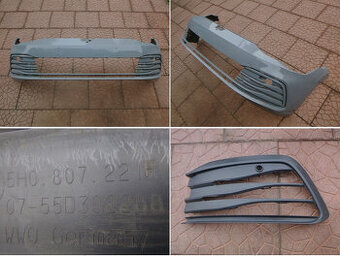 VW Golf VIII 8 originál přední nárazník 5H0807221H mřížka