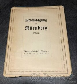 Kniha "Reichstagung in Nürnberg" 1933