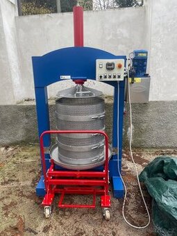 Hydraulický lis na ovoce Aton 600 - koš 220 litrů