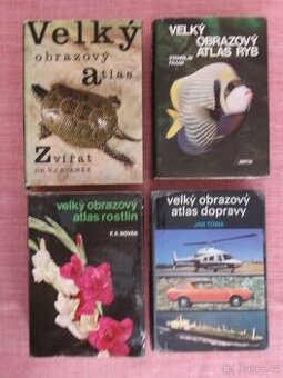 Velký obrazový atlas zvířat, ryb, rostlin, dopravy