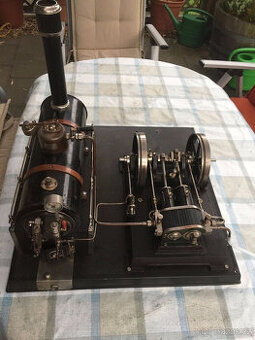 Märklin obří 11 2-válcový parní stroj "Compound" vzácný 41