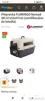 PŘEPRAVNÍ BOX na mazlíčka