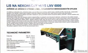 Technologie na výrobu nekonečného vlysu